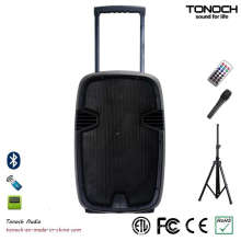 OEM 12 pouces en plastique Trolley PRO Audio avec batterie